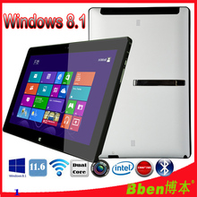 Hot 11.6 inch tablet windows 8 pc Intel I5 I7 tablet 4G DDR3 128GB / 256G graphics Keyboard windows tablet 3g tablet-pc