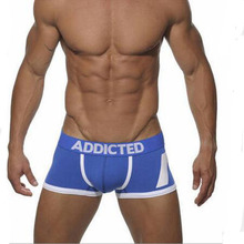 August Addicted Sexy Men Underwear Calzoncillos Mens Underwear Cotton Cueca Bikini Briefs Penis