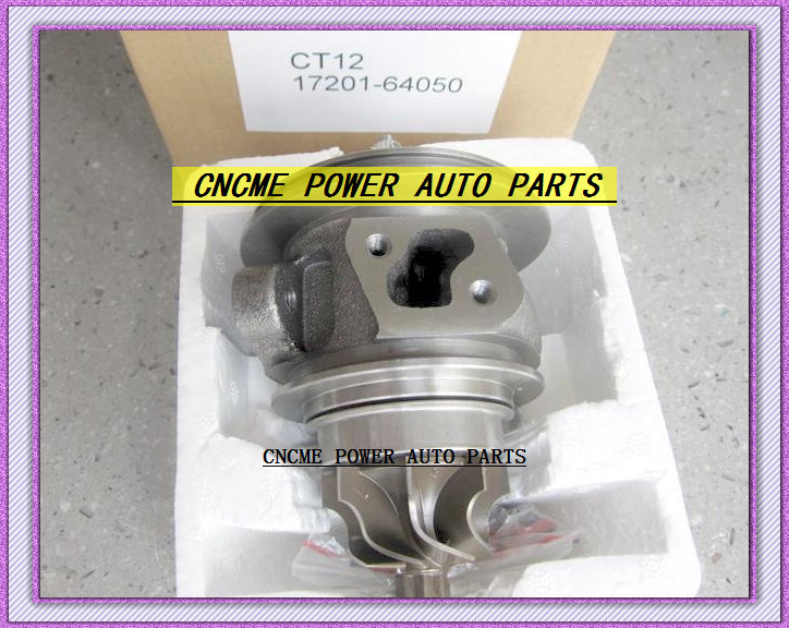 TURBO CHRA Cartridge of CT12 17201-64050 17201 64050 1720164050 Turbine Turbocharger For TOYOTA Lite Ace Engine 2CT 2C-T 2.0L (2)