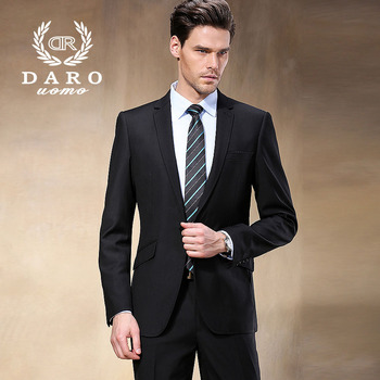 Западный стиль черный цвет мужчины бизнес костюмы бренд босс костюм для мужчины в свадьба жених блейзеры смокинг DR88602-1 #