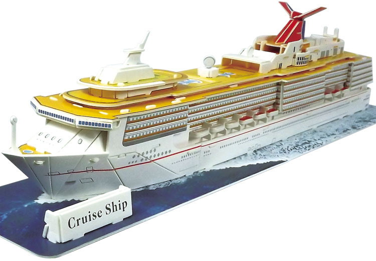 S2884-1-CRUISE-SHIP-Model-Building-Kits-3D-Puzzle-Children 