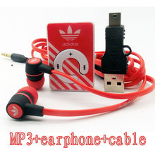 2016 new hot Sale Mini Clip MP3 Music Players Support TF Card With Earphone and Mini USB