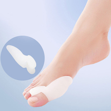 Hot Soft Beetle crusher Bone Ectropion hallux valgus Silicon Toes separator outer Appliance Gel Toes Separation