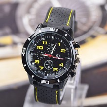 Sport Wristwatches Quartz Men s Watch Silicone Relogio Masculino Clock F1 Fashion Men Watches