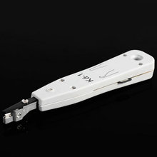 Practical RJ45 network module wire stripper Punch Down Impact Tool Chain