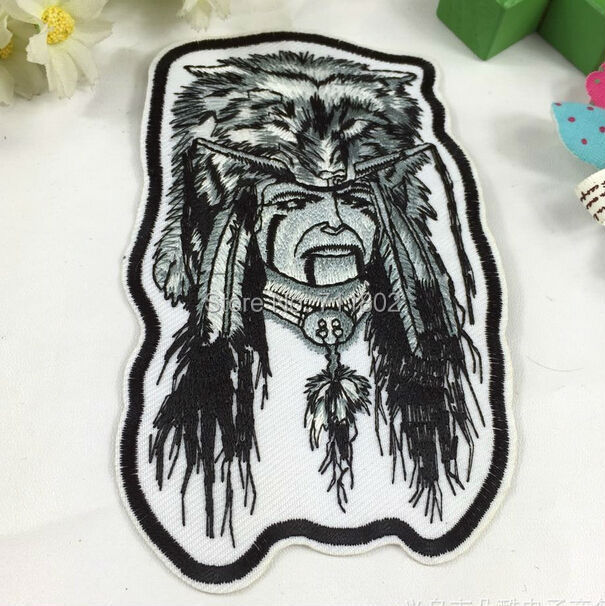 Lone Wolf Motorcycle Jacket Patches