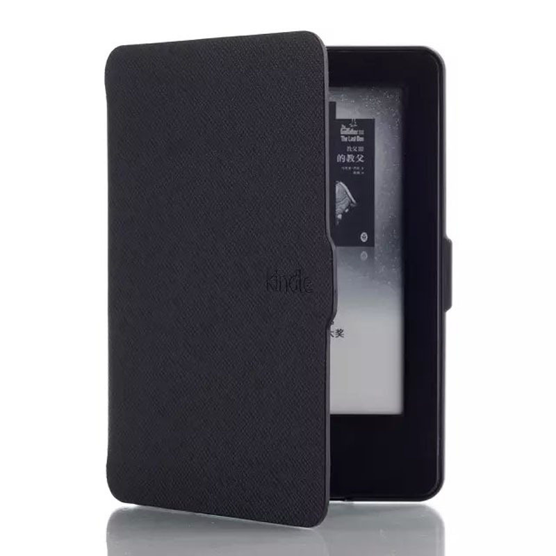New Luxury Elegant Smart Ultra slim Pu leather case cover for Amazon Kindle Paperwhite paperwhite3 New