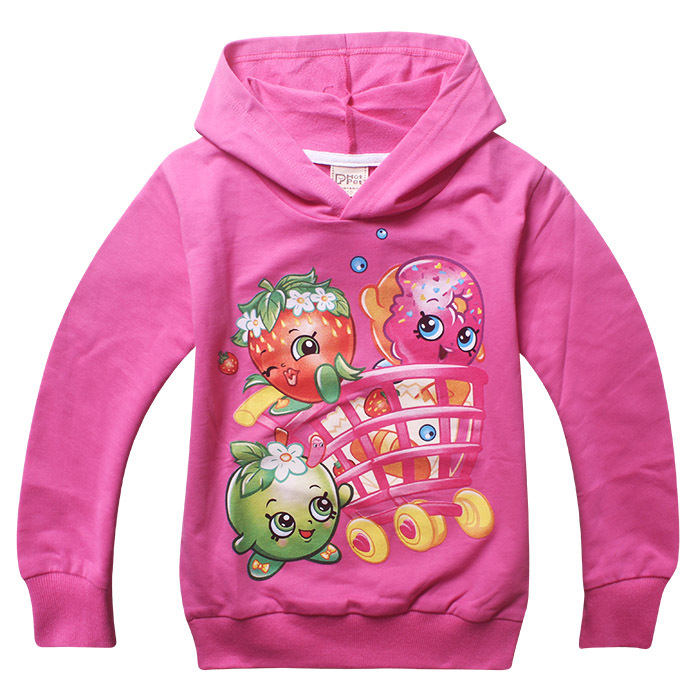 Детские товары   2015 Newest Girls Autumn Hoody Children Outerwear Cartoon Print Hoody Jackets Coat Girl Hoodies Clothing 4pcs/lot Wholesale