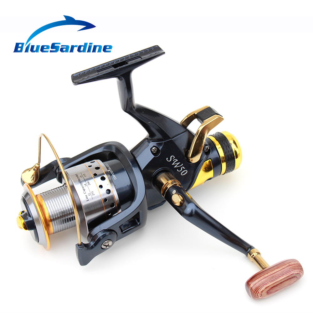 Large Metal Fishing Reel Spinning SW6000 9+1BB 5.2:1 Fish Coil Carretilha Pesca SW50 Free Shipping
