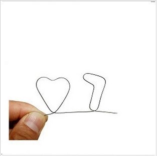 Hot Selling Nitinol Shape Memory Wire for Magic Tricks Memory Wire Wiregram bending iron wire magic