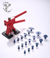 TOPPDRTOOL  RED PDR Dent Lifter - Glue Puller - PDR Tools - Paintless Dent Repair Hail Removal set of 19pcs