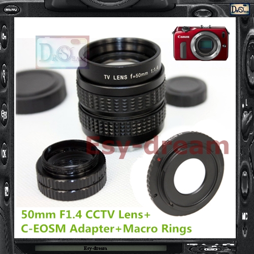 50  F1.4    C    Canon EOS-M EOS M M2 M3 M10 MarkII EOSM3  PA222