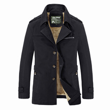 2015 Brand men jacket coat fashion windrunner windbreakers windproof Black winter jacket men coats plus size