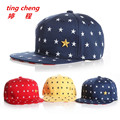 3 colors fashion star embroidery children baseball cap baby girl playing hip hop hat cap rapid