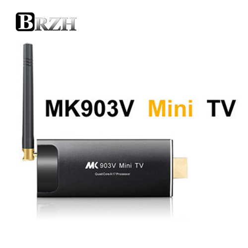 MK903V RK3288 Android 4.4 TV Box Stick Quad Core 1.8GHz 2G/8G XBMC HDMI 4K*2K H.265 2.4GHz/5GHz Dual WiFi OTG USB Smart TV