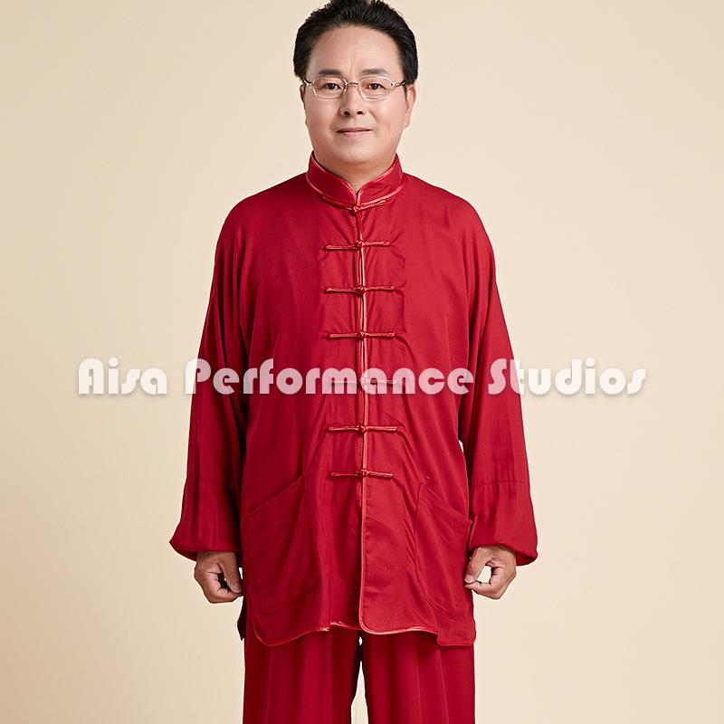 Free Shipping taiji uniform Chinese Traditional Clothing For Middle-aged Cotton Clothes Spring and Autumn kungfu clothing