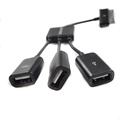 BrankBass Multi function USB OTG Host Hub Cable OTG Cable for Samsung Galaxy Tab 2 P5100