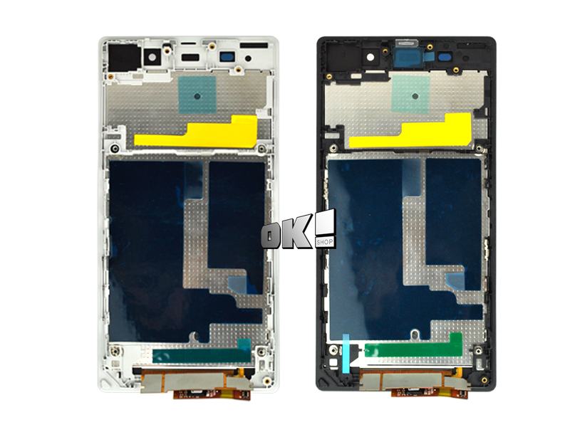 DHL 5 pcs Best LCD display touch screen with digitizer assembly with frame for Sony Xperia Z1 L39H ,free shipping!!