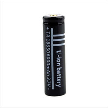 FREE SHIPPING 10X 6000mah battery 18650 battery 3.7V 6000mAh rechargeable liion battery for Led flashlight batery litio battery