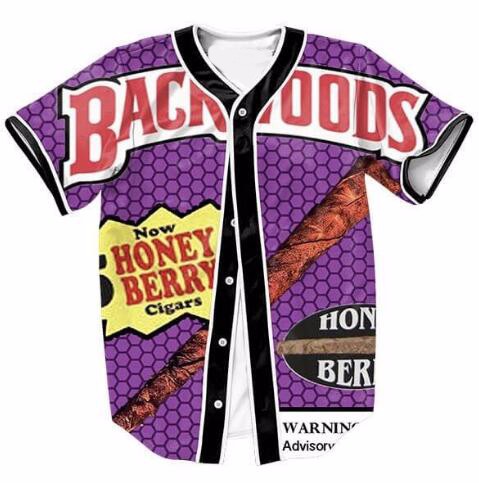 2020 Wholesale Backwoods Honey Berry Blunts Jersey Women Men Fashion Clothing 3d Print Shirt Streetwear Tops From Mandystoress 15 51 Dhgate Com