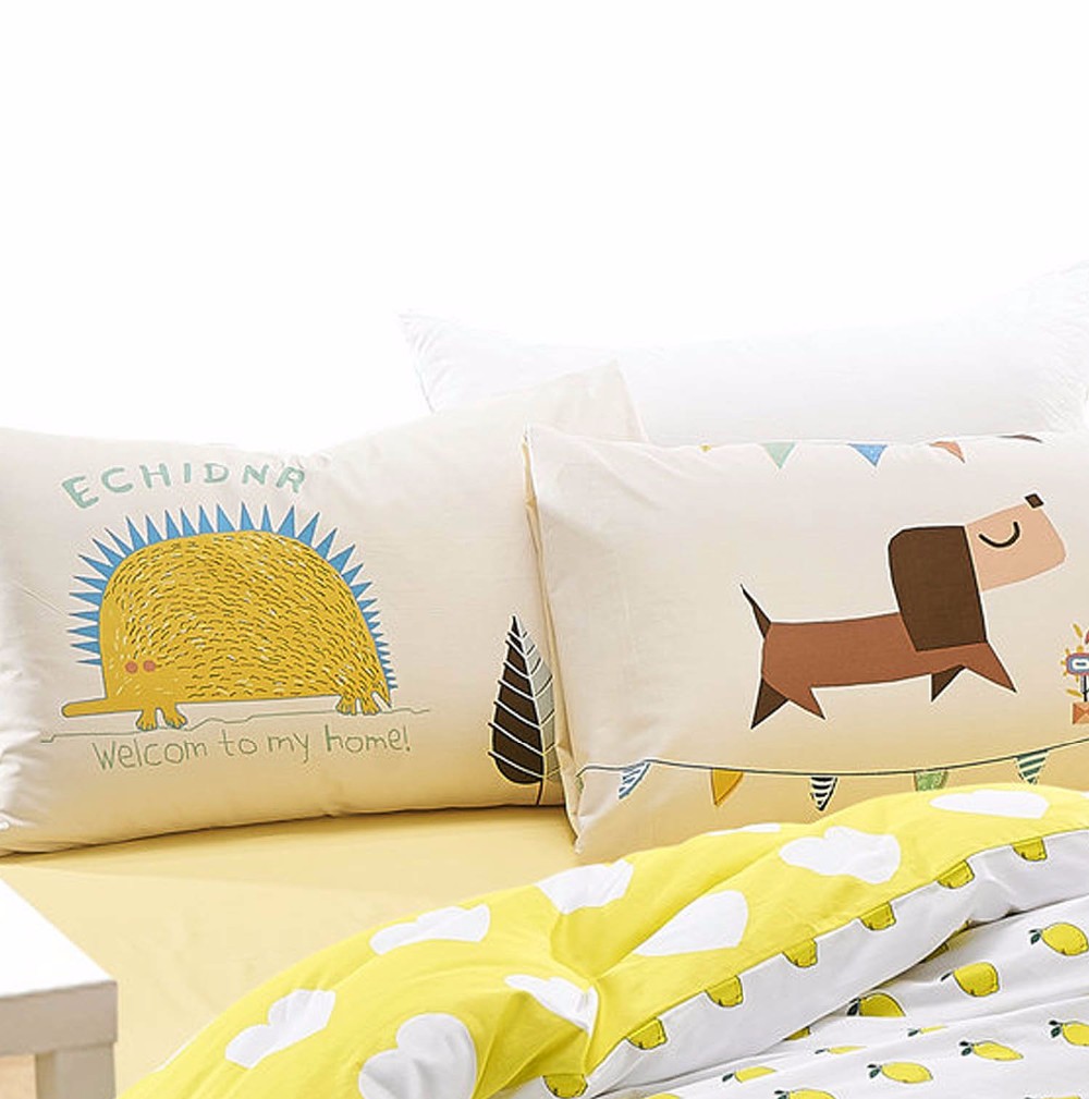 Wholesale 100 Cotton Personalized Pillow Cases Cute Couple Pillow Case