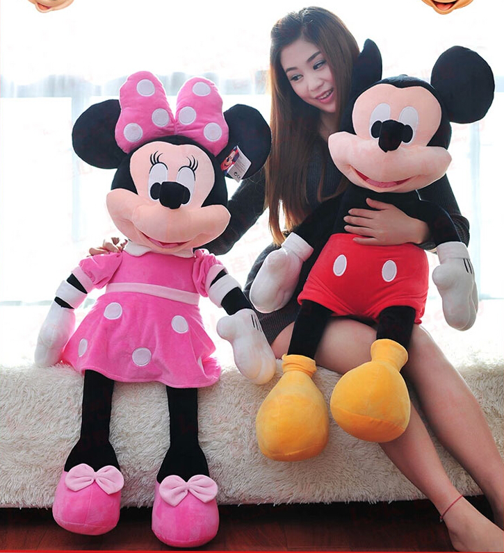 mickey and minnie stuffed animals