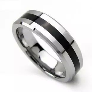 Free shipping 316L Stainless steel ring wide 6mm fine jewelry rings for women wedding rings for