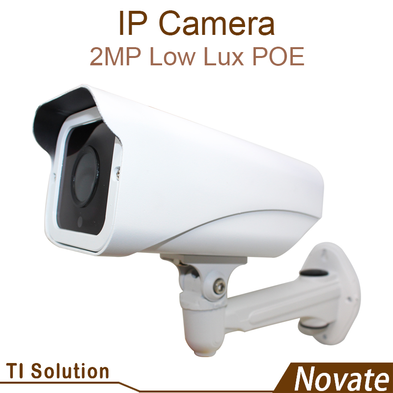 Free Shipping!Network CCTV HD 2MP 1920*1080P Sony MX122 Low Lux Sensor Smart Security IP Camera POE ONVIF P2P Email Alarm Motion