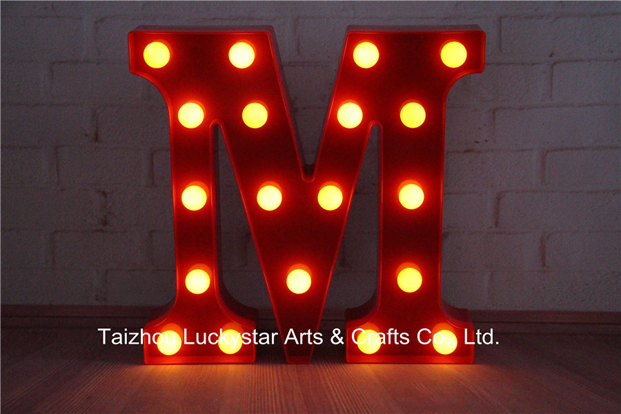 Aliexpress.com : Buy Letters LED Marquee Sign LIGHT UP Vintage alphabet Plastic night light wall ...