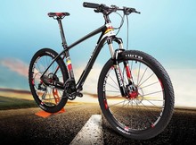 26 inch mountain bike carbon fiber bicycle lightweight frame 27 speed M8 brake oil brake speed bicycle
