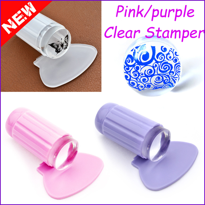 2016 New 2 8cm Transpa Stamp Nail Art Clear Plastic Plate Jelly 2016 New 2 8cm Transpa Stamp Nail Art Clear Plastic Plate Jelly Stamper Ser Tool Set Manicure Polish Image Kit Sms F A S H I O N