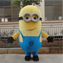 2014 New Style Cartoon Mascot costume Free Shipping! EPE Minion Mascot Costume, Despicable Me Mascot Costume