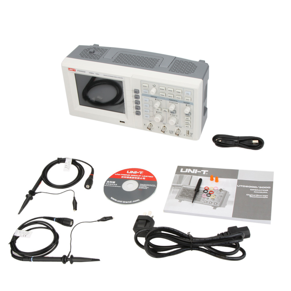 Купить UNI-t utd2202ce 200 МГц 1gs/s elektronische цифровой Спейчера ...
