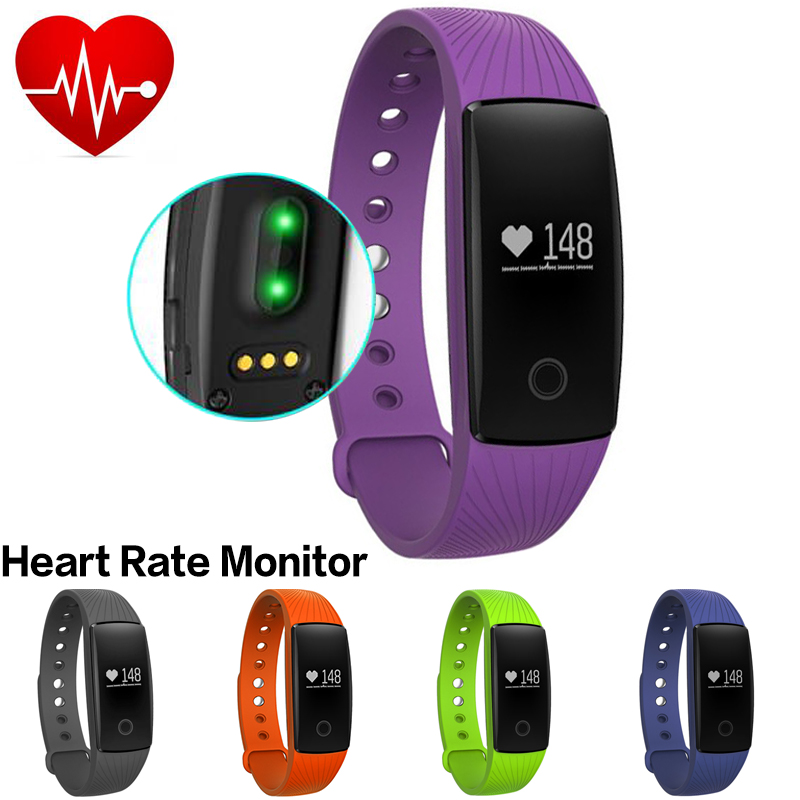 Heart Rate Smartband Smart Bracelet Wristband Fitness Activity Tracker Bluetooth PK Fitbit Xiaomi Mi Band for