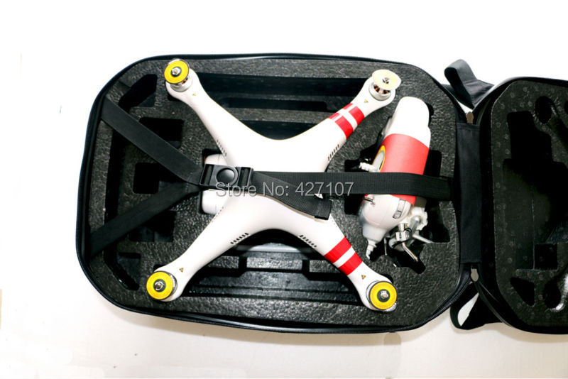 Free Shipping RC Drone DJI Phantom 3 Professional Advanced Standard Waterproof Hardshell Backpack Shoulder Bag Via