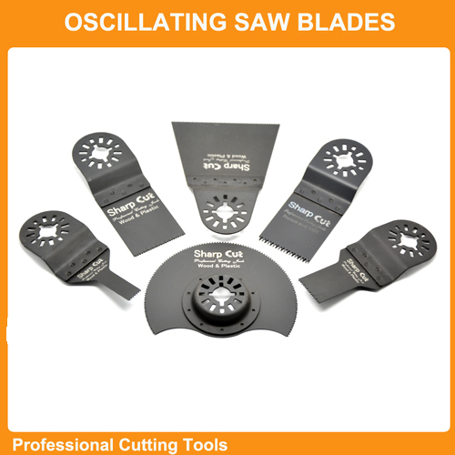 6pcs set Wood Cutting Blades Kit Universal Oscillating Tool Saw Blades Accessories fit for Multimaster power