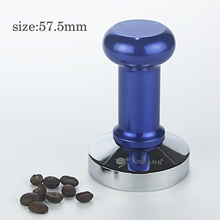 Solid 57.5 mm stainless steel Tamper free shipping
