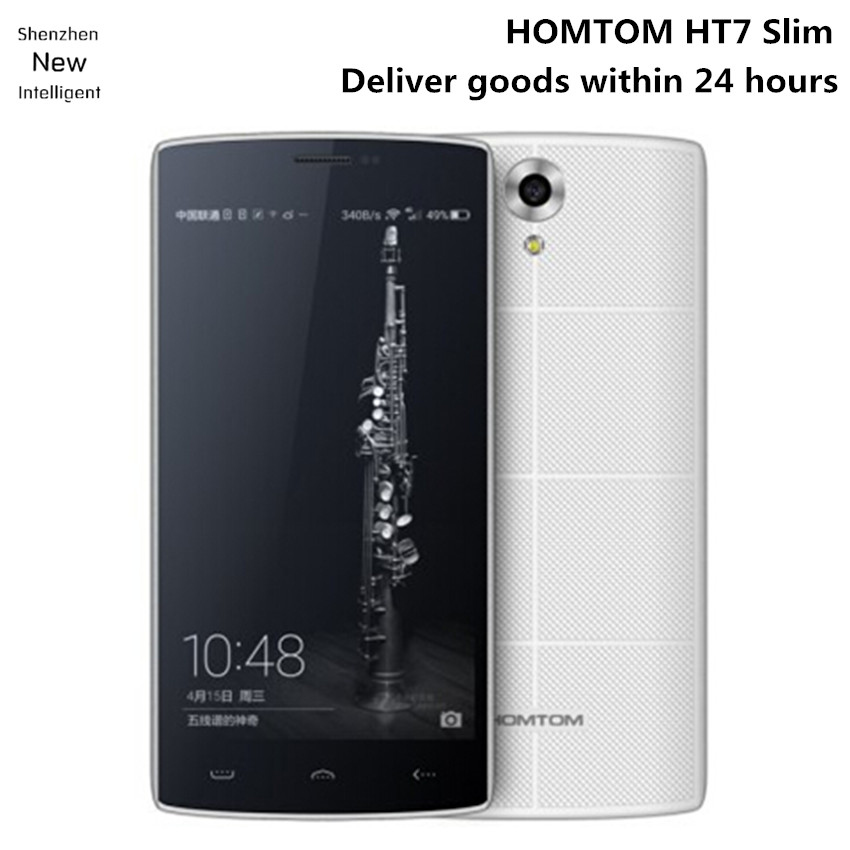Presell Original HOMTOM HT7 Smart Phone 5 5inch HD MTK6580 Quad Core Android 5 1 Cell