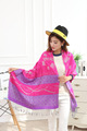 Jacquard Lattice Tassels Fringed Muslim Hijab Echarpe Large Size Shawls And Hijabs Frauen Schal