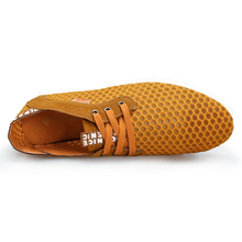 2015 new men s Fashion breathable mesh shoes Casual sneakers Suede leather beach sandals sh 8801