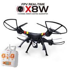 SYMA X8W FPV WIFI Real-Time 2.4G 4ch 6-Axis Professional Quadcopter Drone With 2MP HD Camera RC Helicopter 3 Colors In Stock