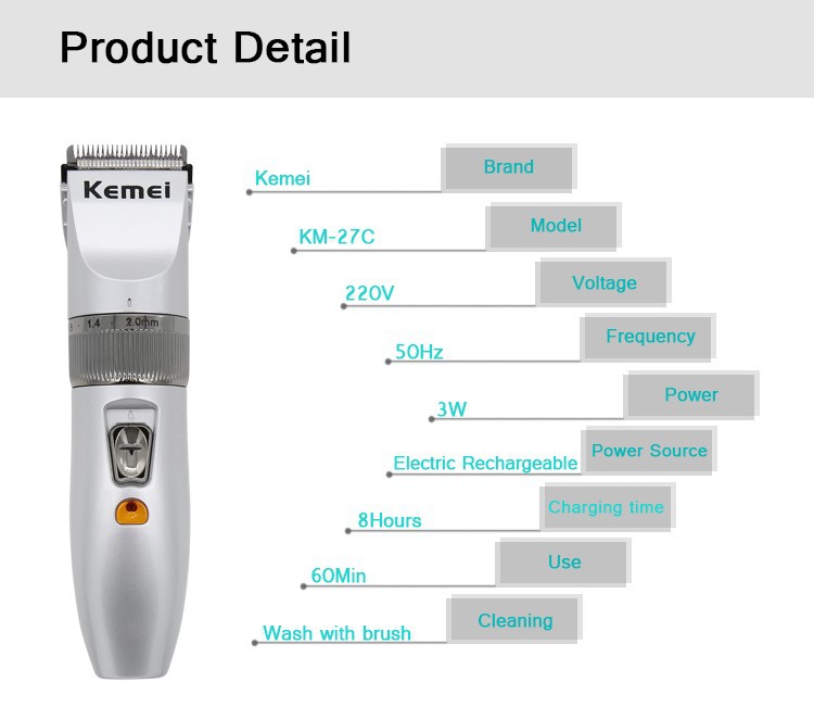 KM-27C Hair Clipper (3)