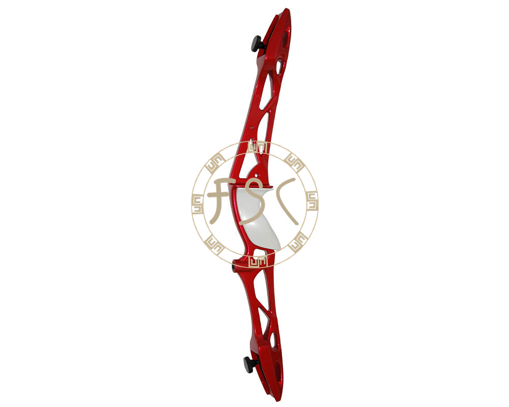 22lbs red recurve bow archery shooting hunting bows and arrows Aluminium magnesium alloy Bow riser for