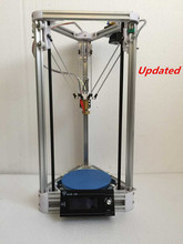 free shipping 100% open source delta 3D printer kit Newest kossel printer 3d Reprap rostock printer kit 3d printer