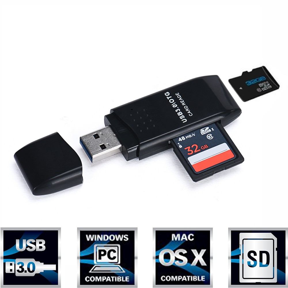 2016 New Высокого Качества МИНИ 5 Гбит Super Speed USB 3.0 Micro SD/SDXC TF Кард-Ридер Адаптер Оптовая