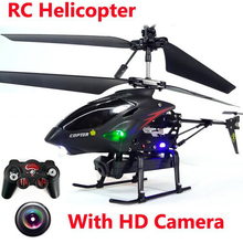 WL S977 3.5 CH RC Helicopter With Camera Metal Remote Control toys helicoptero