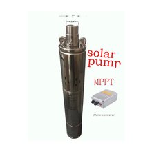 
solar pump 24v 270w solar submersible energy borehole water pump free shipping 3SPS1 5 95 D24