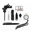 10 Sets Of Multi purpose Outdoor Survival Kit Travel Kit Camping Adventure Tourism Security Tool Camping
