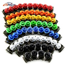 10 pieces 6mm motorcycle fairing body screws for honda cb1000r cb1300 pcx st1300 kawasaki Z800 Version 2013 2014 2015 Z750