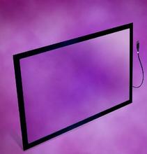 HOT 50 inch 10 points IR multi touch screen overlay kit with USB power for LCD